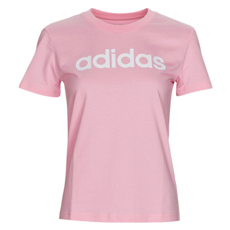 Adidas W LIN T Růžová