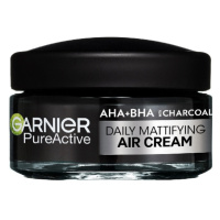 Garnier Pure Active AHA + BHA 3v1 zmatňující krém s aktivním uhlím 50 ml