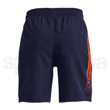 Under Armour UA Woven Graphic Shorts Jr 1370178-410 - navy