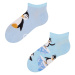 Veselé dětské ponožky Dedoles Šťastný tučňák (D-K-SC-LS-C-C-207)
