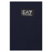 Dětské bavlněné tričko EA7 Emporio Armani tmavomodrá barva, s potiskem
