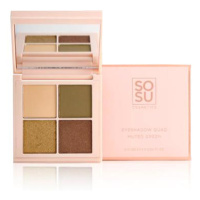 SOSU Cosmetics Paletka očních stínů Green (Eyeshadow Quad) 4,8 g