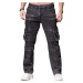 KOSMO LUPO kalhoty pánské KM060-1 jeans džíny kapsáče