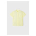 Dětská košile Mayoral žlutá barva