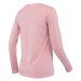 Lotto MSC LONG SLEEVE TEE Dámské tričko s dlouhým rukávem, růžová, velikost