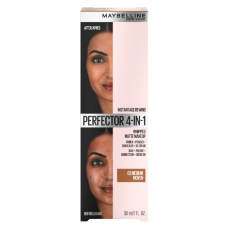Maybelline Instant Age Rewind Perfector 4v1 odstín 02 Medium matující make-up 18 g