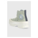 Kecky Converse Chuck Taylor All Star Lugged 2.0 HI dámské, zelená barva, A03809C, A03809C-GREEN