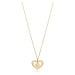 Viceroy Romantický náhrdelník s přívěskem srdce San Valentín 13122C100-06