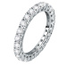 Morellato Třpytivý stříbrný prsten se zirkony Scintille SAQF161