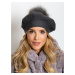 Baret Fashionhunters i523_AT-CZ-1713501-1.30Pciemny szary