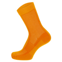 SANTINI Cyklistické ponožky klasické - CUBO LIGHT SUMMER - oranžová