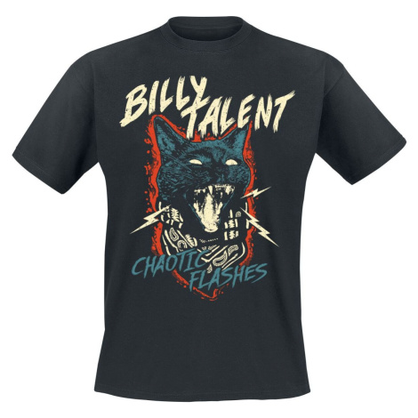 Billy Talent Chaotic Flashes Tričko černá