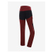 Červené pánské softshellové kalhoty ALPINE PRO Span