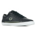 Fred Perry Baseline Perf Leather Modrá