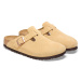 Birkenstock Boston Suede Leather Narrow fit