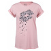 Lotto TEE ANIMALIER W JS Dámské tričko, růžová, velikost