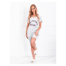 Women's pyjamas nightgown ULR191 - grey