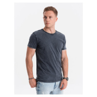 Ombre Men's T-shirt with ACID WASH effect