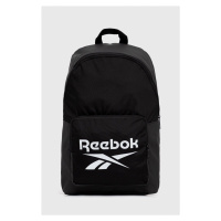 Batoh Reebok Classic černá barva, velký, s potiskem, GP0148-BLK/BLK