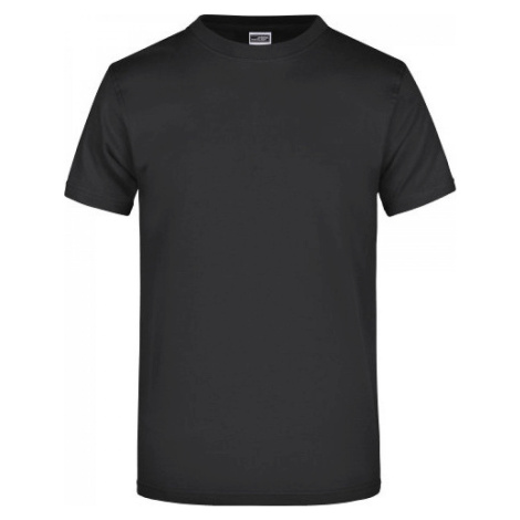 James & Nicholson Pánské základní triko ve vysoké gramáži 180 g/m bez bočních švů