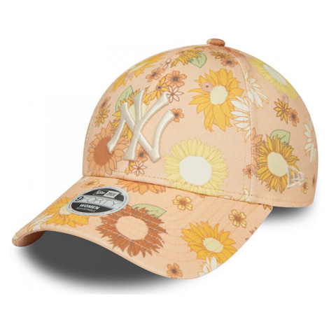 New-Era Wmns floral aop 9forty neyyan Oranžová New Era