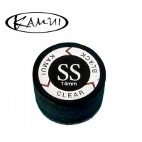 Kůže na tágo Kamui Clear Black 14mm, super soft