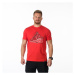 Northfinder JEFFERSON Pánské tričko, červená, velikost