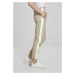 Ladies Piped Track Pants - concrete/electriclime