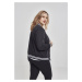 Urban classics Ladies College Sweat Jacket blk/blk