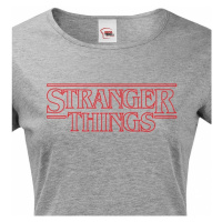 Dámské tričko s potiskem Stranger Things