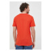 Bavlněné tričko United Colors of Benetton červená barva