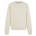 Urban Classics / Girls Oversized Light Terry Crewneck whitesand