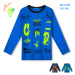 Chlapecké triko - KUGO MC3790, modrá Barva: Modrá