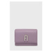 Kožená peněženka Furla dámská, fialová barva