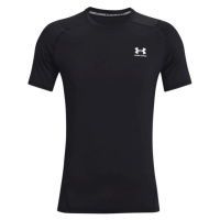 Under Armour HEATGEAR Pánské triko s krátkým rukávem, černá, velikost