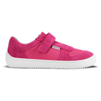 Dětské barefoot tenisky Be Lenka Joy - Dark Pink & White