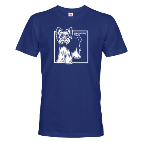 Pánské tričko pro milovníky psů Yorkshirský teriér - dárek pro pejskaře BezvaTriko