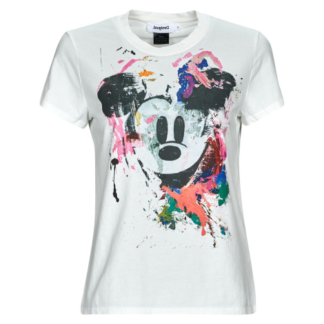 Desigual TS_MICKEY CRASH Bílá