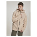 Hooded Sherpa Zip Jacket - darksand