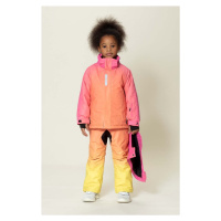 Dětská lyžařská bunda Gosoaky FAMOUS DOG růžová barva