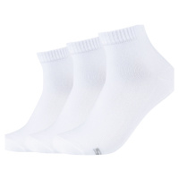 Skechers 3PPK Basic Quarter Socks Bílá