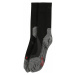 FALKE Sportovní ponožky šedý melír / červená / černá