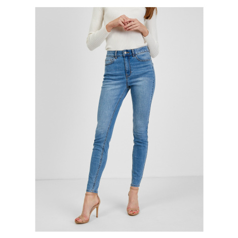 Orsay Světle modré dámské skinny fit džíny - Dámské