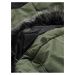 Černo-zelená pánská zimní bunda ALPINE PRO EGYP