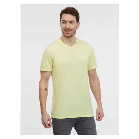 Světle žluté pánské tričko SAM 73 Fidel
