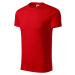Pánské triko, organická bavlna, červená