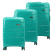 Sada cestovních kufrů Pierre Cardin LEE01 103 x3 Z zelená