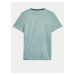 Světle zelené pánské vzorované tričko Marks & Spencer
