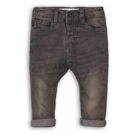 Kalhoty chlapecké džínové s elastenem, Minoti, KID 11, šedá