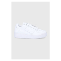 Kožené boty adidas Originals Forum Bold FY9042 bílá barva, FY9042